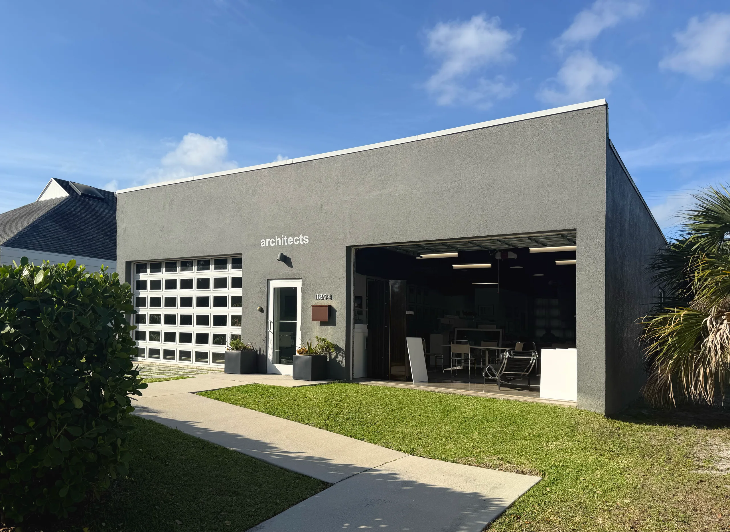 The Scott Hughes Architects studio in Hobe Sound